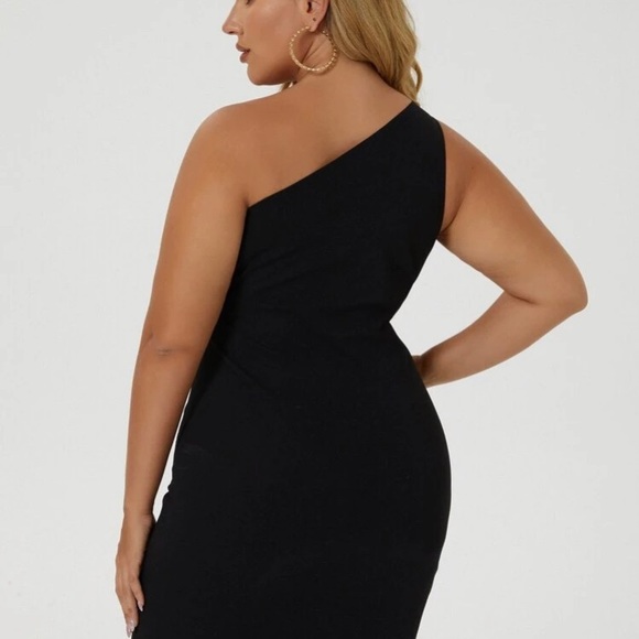 COPY - SHEIN Bodycon Lace Up Dress (READ WHOLE LISTING-UPDATED) - Picture 2 of 3